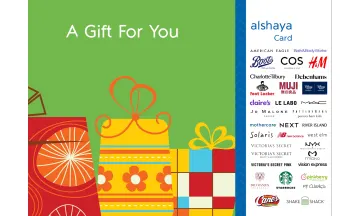 Alshaya Group Gift Card