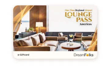 One-Time Americas Region Airport Lounge Access Gift Card