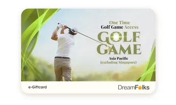 One-Time Asia Pacific Region Golf Game Access (excluding Singapore) Gift Card