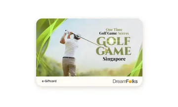One-Time Singapore Golf Game Access Gift Card