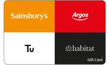 Sainsbury’s, Argos, TU & Habitat Multi Brand Gift Card